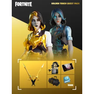 Fortnite - Golden Touch Quest Pack