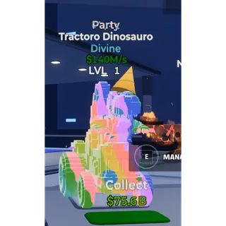 Party Tractoro Dinosauro