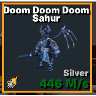 Silver Doom Doom Doom Sahur