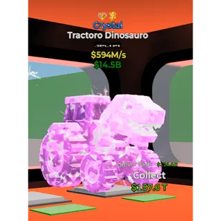 Crystal Tractoro Dinosauro