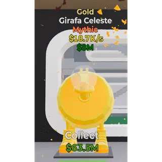 Gold Girafa Celeste