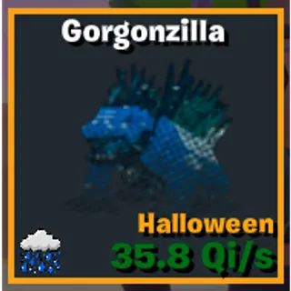 Halloween Gorgonzilla