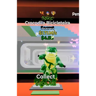 Toxic Crocodila Bicicleteira