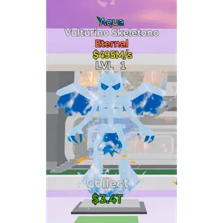 Aqua Vulturino Skeletono