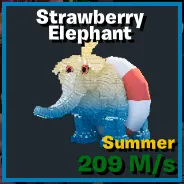 Summer Strawberry Elephant