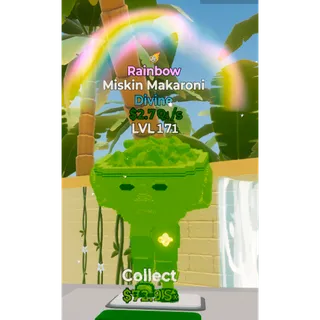 Rainbow Miskin Makaroni