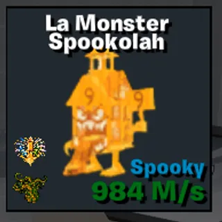 Spooky La monster Spookolah