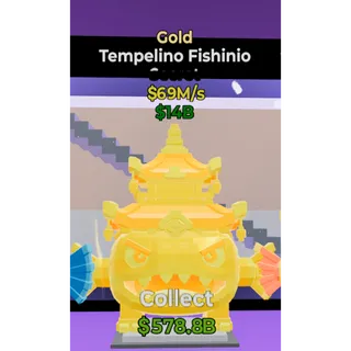 Gold Tempelino Fishinio