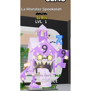 Dreamy La monster Spookolah