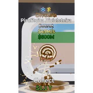 Chocolate Pirulitoita Bicicleteira