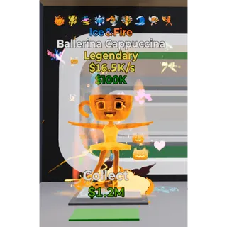 Ice & Fire Ballerina Cappuccina