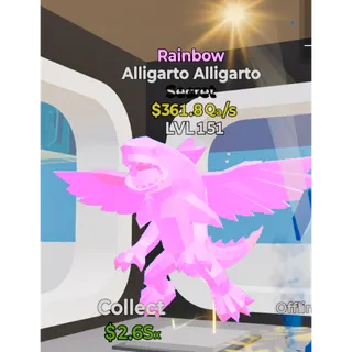 Rainbow Alligarto Alligarto 