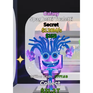 Galaxy Spaghetti Tualetti