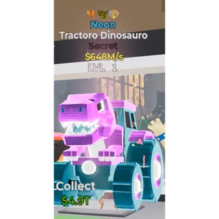 Neon Tractoro Dinosauro