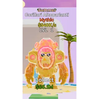 Summer Gorillari Altoparlanti