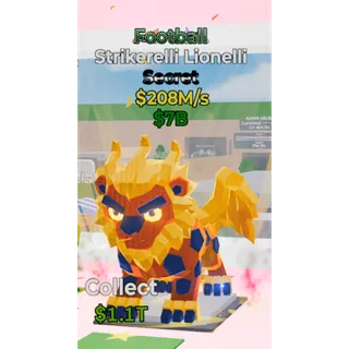 Football Strikerelli Lionelli