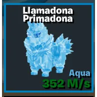 Aqua Llamadona Primadona