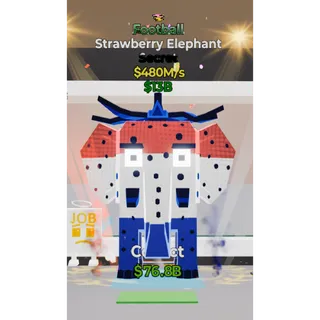 Football Strawberry elephant