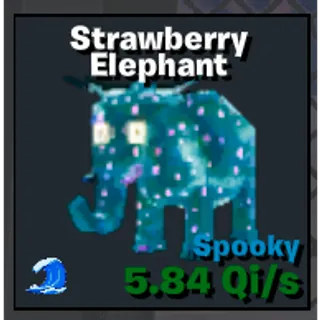 Spooky Strawberry Elephant