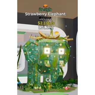 Jungle Strawberry Elephant