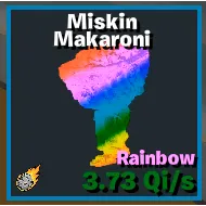 Rainbow Miskin Makaroni