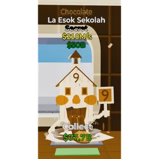 Chocolate La Esok Sekolah