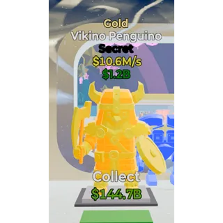 Gold Vikino Penguino
