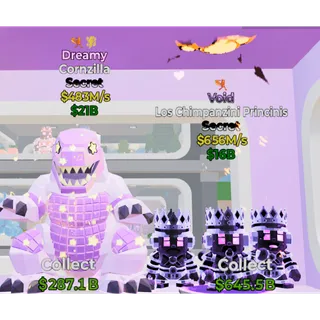 Dreamy Cornzilla & void Los chimp