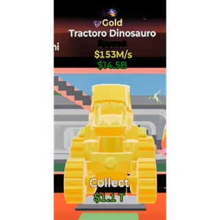 Gold Tractoro Dinosauro