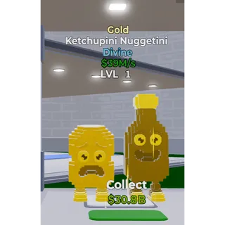 Gold Ketchupini Nuggetini