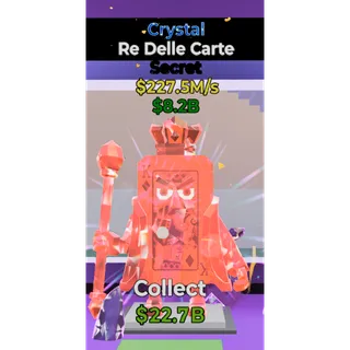 Crystal Re Delle Carte