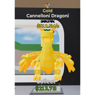 Gold Cannelloni Dragoni