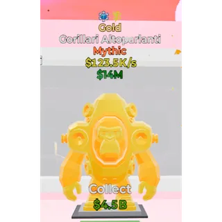 Gold Gorilla Altoparltanti