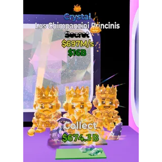 Crystal Los Chimpanzini Princinis