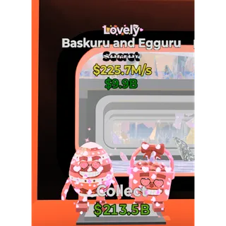 Lovely Baskuru and Egguru