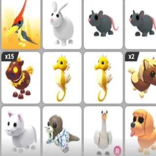 BUNDLE PET X63 ADOPT ME