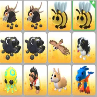 BUNDLE PET X12 ADOPT ME
