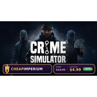 Crime Simulator (Steam CD-Key) Instant Delivery