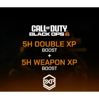 Call of Duty: Black Ops 6 - 2XP+Weapon XP 5 Hours (20x15Min) Insta Delivery