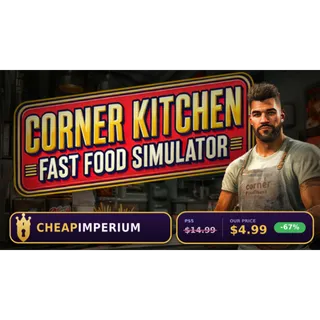 Corner Kitchen Fast Food Simulator - PS5 key (SIEE Europe)