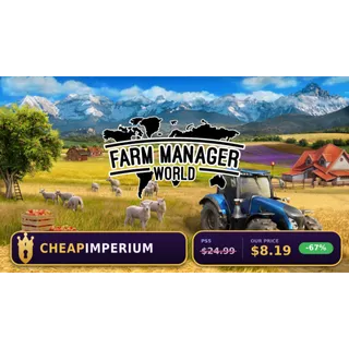 Farm Manager World - PS5 key (SIEE Europe)