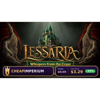 Lessaria - Whispers from the Crypt (Steam) Instant Delivery DLC