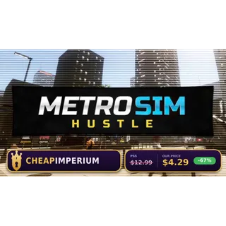 Metro Sim Hustle - PlayStation 5 key (SIEE Europe)