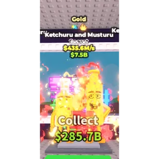 435.6m/s Gold ketchuru and musturu