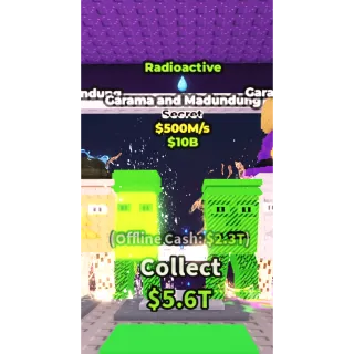 radioactive garama 500m/s rare trait