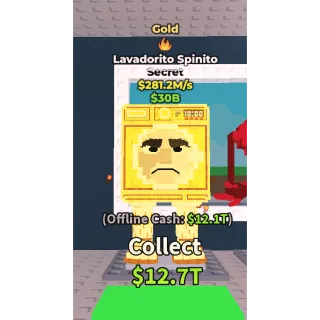 Lavadorito Spinito golden 281.2m/s