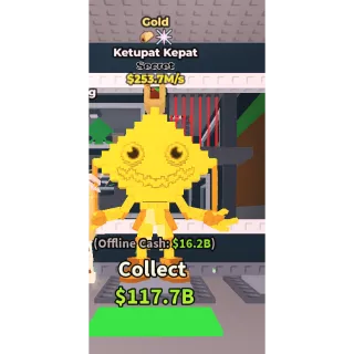 Keutpat Kepat Golden 253.7m/s