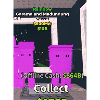 Garama and Madundung Rainbow 500m/s