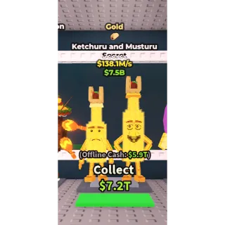 Ketchuru and Musturu Golden