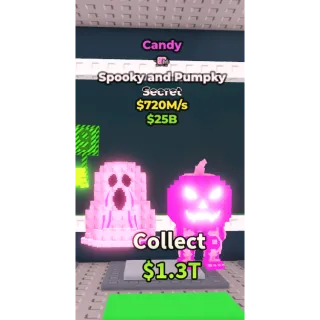 Spooky and Pumpky Candy